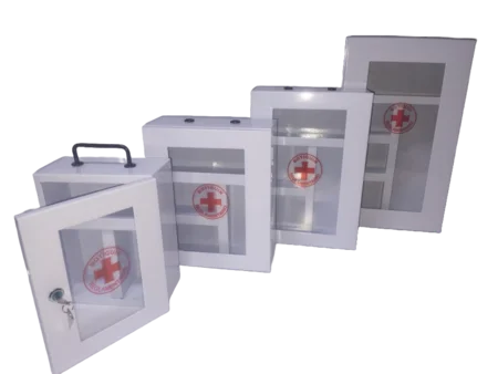 Botiquines metalicos blancos